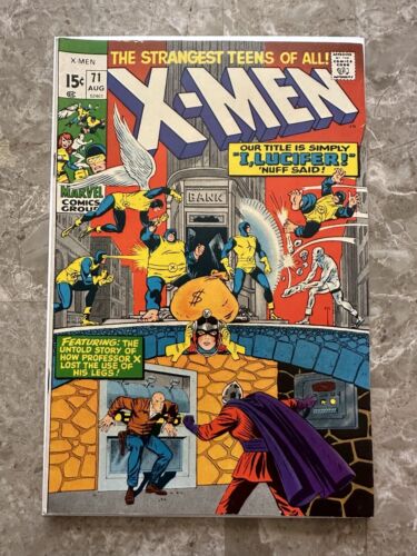 X-Men #71 FN+ (1970 Marvel Comics) - Very solid copy