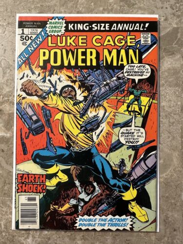 Power Man Annual #1 (Marvel Comics 1976) - FN/VF