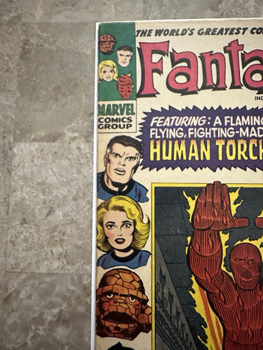 Fantastic Four #54 FN+ 6.5 (1966 Marvel Comics) - Nice copy