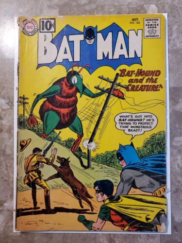 Batman #143  (DC Comics 1961) - Low Grade