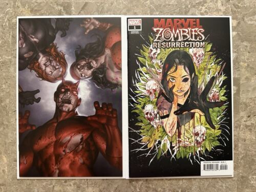 Marvel Zombies Resurrection #1 NM+ 9.4-9.8 (2019 & 2020) 1:200 Momoko, Yoon