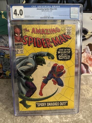 Amazing Spider-Man #45 CGC 4.0 (Marvel Comics 1967) - 3rd Appearance Lizard