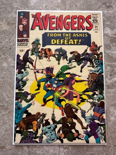 Avengers #24 VF/NM (Marvel Comics 1966) - Very high grade copy