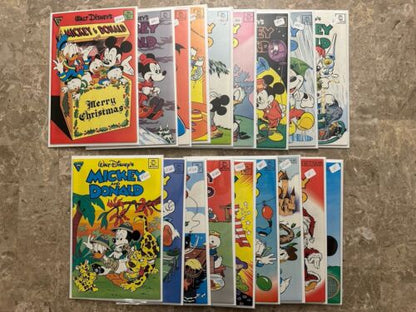 Walt Disney's Mickey and Donald #1-18  (Disney 1989) - Very High Grade