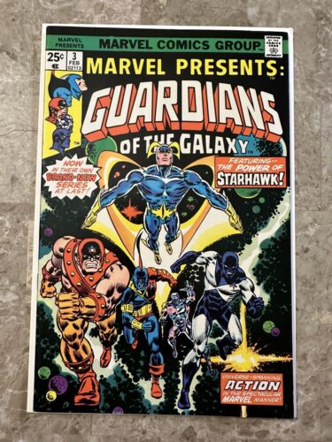 Marvel Presents #3 Guardians of the Galaxy (1976 Marvel Comics) - VF+