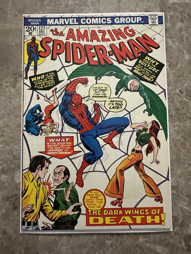 Amazing Spiderman #127 VF/NM 9.0 (Marvel 1974) - Gorgeous copy