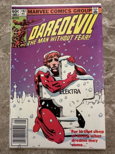 Daredevil #182 Newsstand VF+ (1982 Marvel Comics)