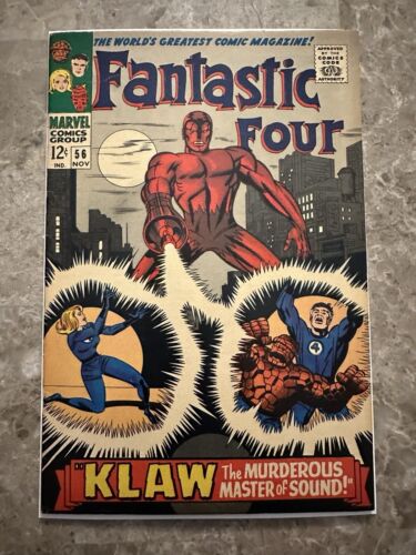 Fantastic Four #56 FN 6.0 (1966 Marvel Comics)