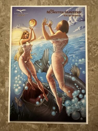 Monster Hunters Survival Guide #3 Exclusive Cover NM+ 9.6-9.8 (2011 Zenescope)