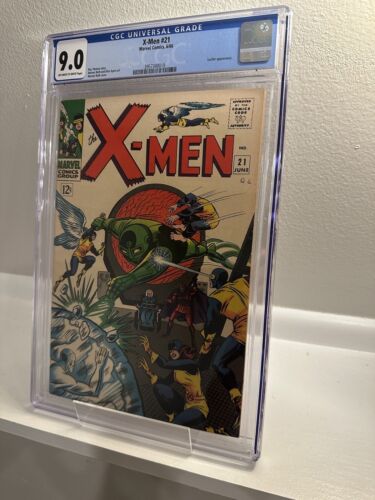 X-Men #21 CGC 9.0 OWTW Pages (1966 Marvel Comics)