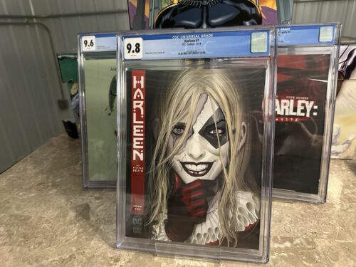 Batman Black Label CGC Lot (2019 DC) - Harleen, Joker/Harley