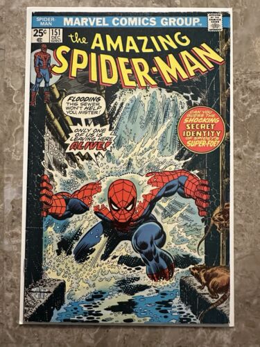 Amazing Spider-Man #151 FN+ 6.5 (1975 Marvel Comics) - Glossy, solid copy