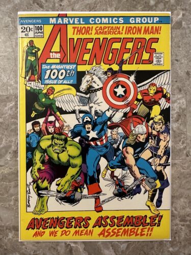 Avengers #100 (Marvel Comics 1972) - VF