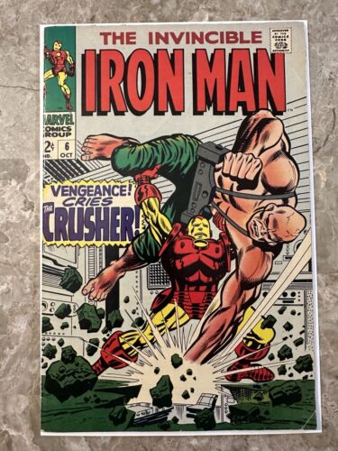 Iron Man #6 (1968 Marvel Comics) - FN-