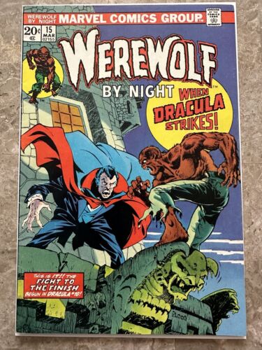 Werewolf by Night #15 FN/VF (Marvel Comics 1974) - Very nice copy