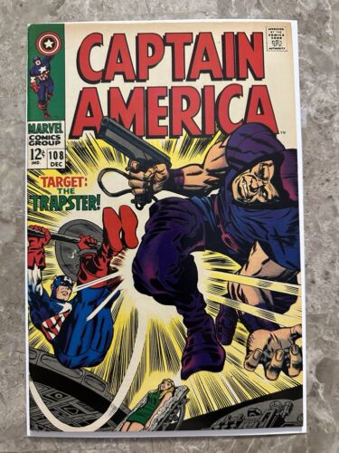 Captain America #108 VF 8.0 (Marvel Comics 1968)