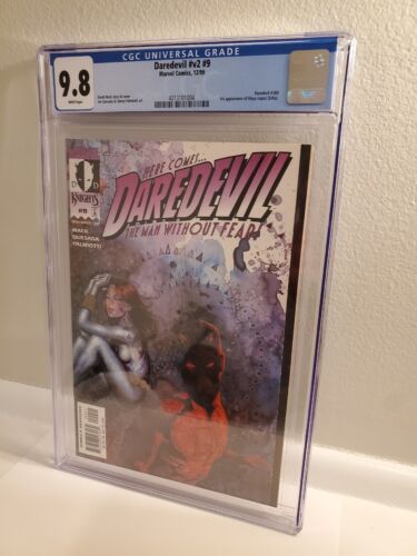 Daredevil Vol. 2 #9 CGC 9.8 WP 1st App of Echo (1999 Marvel Comics)