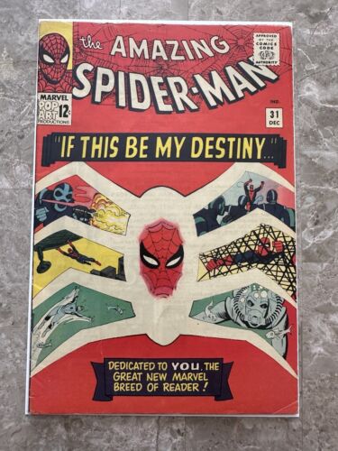 Amazing Spider-Man #31 FN (1965) - 1st Gwen Stacy, Harry Osborn, Prof. Warren