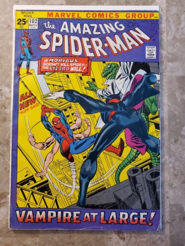 Vintage Amazing Spider-Man #102 (1971 Marvel Comics)