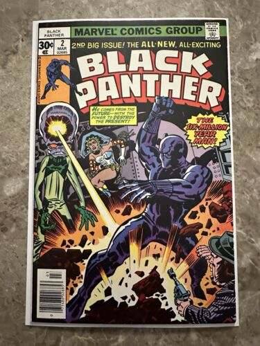 Black Panther #2 VF+ 8.5-9.0 (1977 Marvel Comics) - High grade