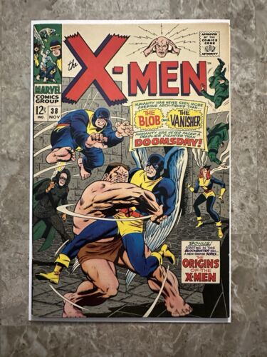 X-Men #38 FN/VF 7.0 (1967 Marvel Comics)