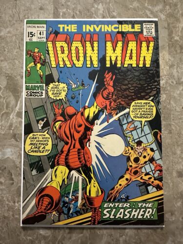 Iron Man #41 FN- 5.5 (1971 Marvel Comics) - Nice copy for grade