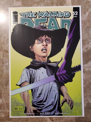 WALKING DEAD #52 EARLY RUN  ROBERT KIRKMAN  IMAGE (2008) VF+