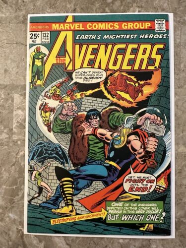 Avengers #132 (Marvel Comics 1975) - VF