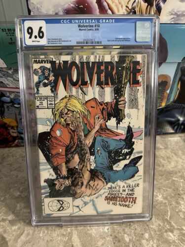 Wolverine Limited Series #10 CGC 9.6 WP (1989 Marvel Comics)