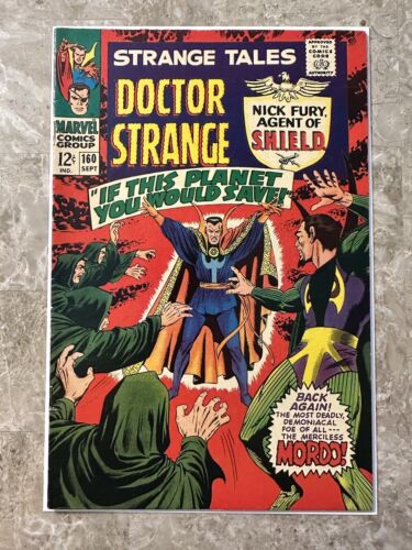 Strange Tales #160 (1967 Marvel Comics) - FN/VF