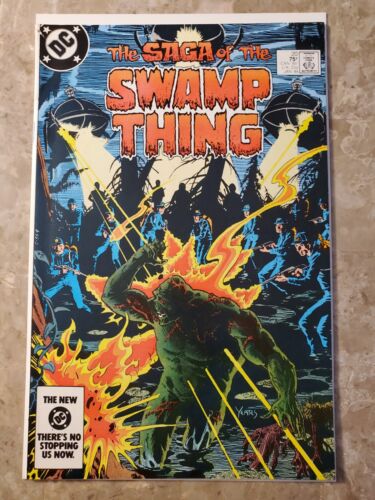 SAGA OF THE SWAMP THING #20 1ST ALAN MOORE (1984 DC) - Key Issue - High Grade