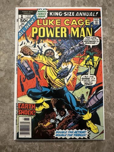 Power Man Annual #1 VF- 7.5 (Marvel Comics 1976)