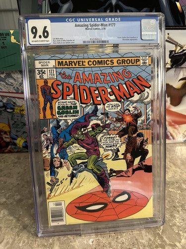 Amazing Spider-Man #177 CGC 9.6 OWTWP (1978 Marvel)