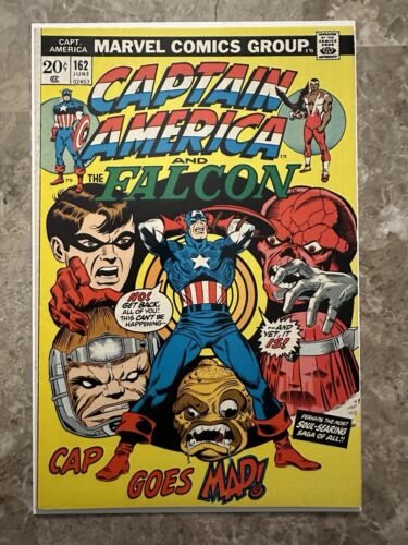 Captain America #162 7.5 VF- (Marvel Comics 1973)