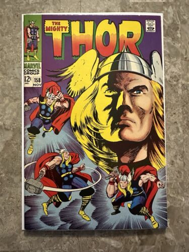 Thor #158 VF 8.0 (1968 Marvel Comics)