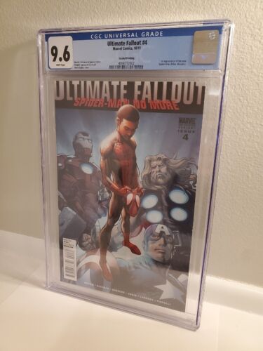 Ultimate Fallout #4 2nd Printing CGC 9.6 WP (2011 Marvel Comics)