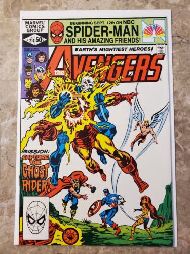 Avengers #214 (Marvel Comics 1981) - VF+