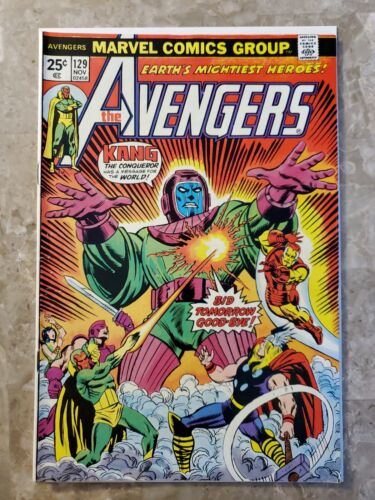 Avengers #129 (1st Series Marvel Comics 1974) - First App Kang Cover Key