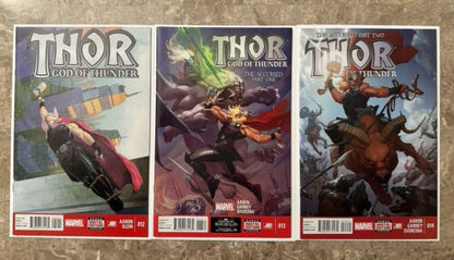 Thor: God of Thunder 12,13,14 (2012 Marvel Comics) - High Grade