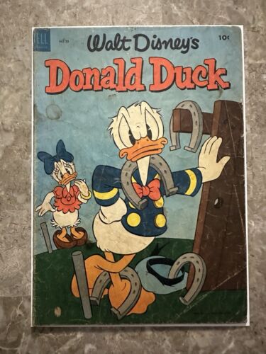 Donald Duck #32 G+ 2.5 (Dell 1953) - Low Grade