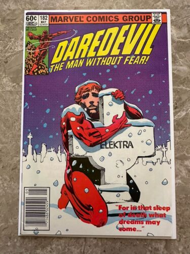 Daredevil #182 Newsstand VF (1982 Marvel Comics)