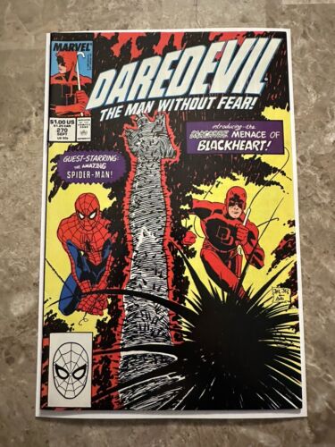 Daredevil #270 VF+ 8.5 (1989 Marvel Comics) - 1st Appearance Blackheart