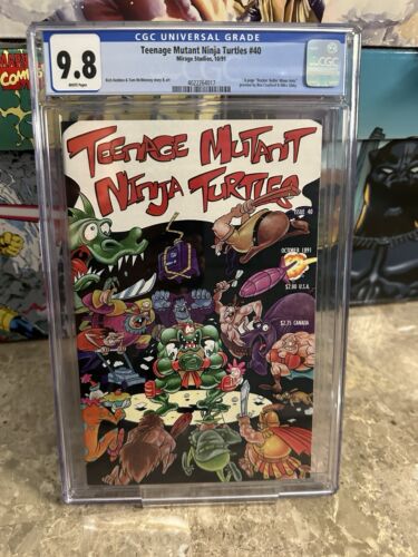 Teenage Mutant Ninja Turtles #40 CGC 9.8 WP (1991 Mirage)