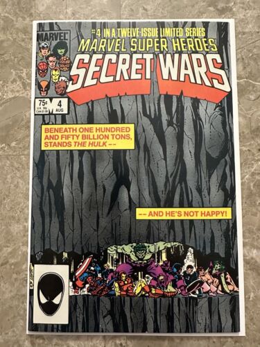 Marvel Super Heroes: Secret Wars #4 9.4-9.6 (Marvel Comics 1984)