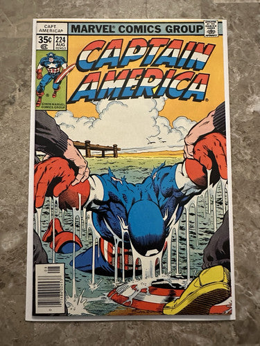 Captain America #224 9.0 VF/NM (Marvel Comics 1978)