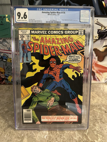 Amazing Spider-Man #176 CGC 9.6 OWTWP (1978 Marvel)