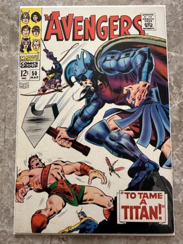 Avengers #50 VF+ (Marvel Comics 1969)