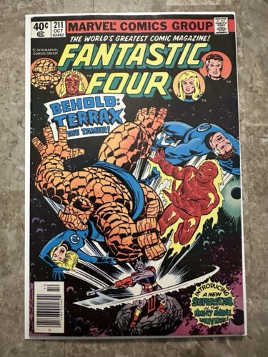 Fantastic Four #211 Newsstand VF/NM 9.0 (1979 Marvel Comics)