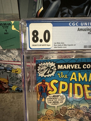 Amazing Spider-Man #156 CGC 8.0 (1976 Marvel)