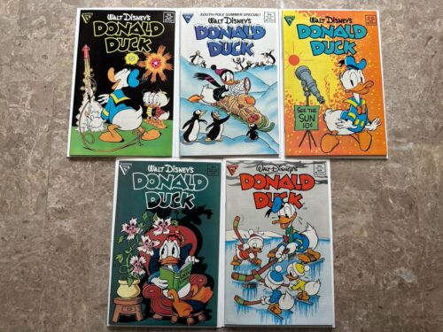 Donald Duck #266-270 7.5-8.5 (Gladstone 1989)